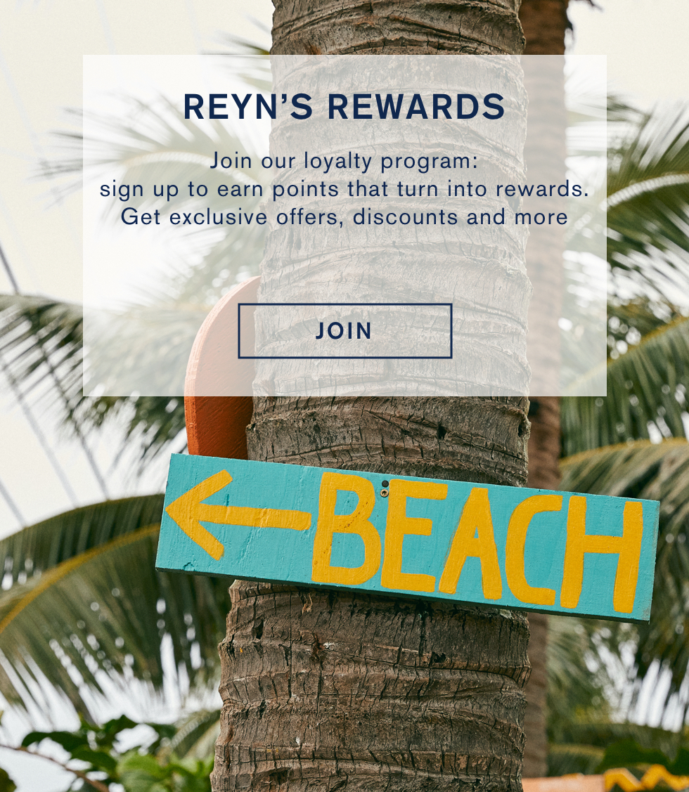 Join our loyalty program - sign up to earn points that turn into rewards